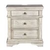 Highland Park - Nightstand With USB - Cathedral White