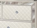 Madison King 5pc Upholstery Bedroom Set Made with Wood in Beige