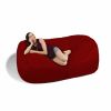 Jaxx 7 Foot Giant Bean Bag Sofa, Cinnabar