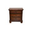 Baltimore Queen 5 Pc Storage Bedroom Set made with Wood in Dark Walnut
