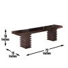 Briana - Bench - Brown