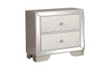 Madison King 5pc Upholstery Bedroom Set Made with Wood in Beige