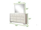 Madison King 5pc Upholstery Bedroom Set Made with Wood in Beige