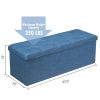 Large Fabric Folding Storage Chest