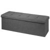 Large Fabric Folding Storage Chest